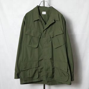 デッドストック 60s 米軍 実物 ジャングルファティーグ ジャケット 4th リップストップ LARGE SHORT Dead Stock US ビンテージ ARMY