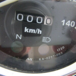 カワサキ 250TRキャブレター用スピードメーター中古品の画像7