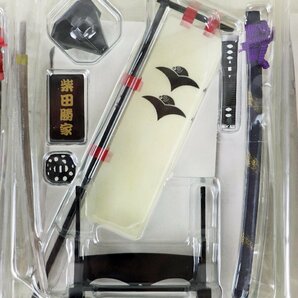 S◇中古品◇激闘 戦国武将 武外伝 マイスタージャパン 織田信長 刀/上杉謙信 兜/柴田勝家 刀/武田信玄 兜/加藤清正 刀 ※箱欠品の画像3