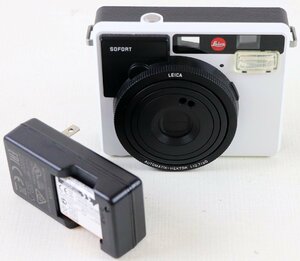 S♪ジャンク品♪インスタントカメラ 『LEICA SOFORT 2754』 Leica/ライカ ゾフォート ※バッテリー・充電器のみ付属/シャッターのみ確認