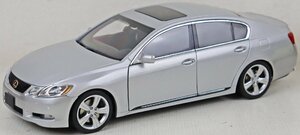 S* б/у товар * миникар [ Lexus GS430 2006( Mercury металлик )] AUTOart/ Auto Art TOYOTA 1/18 шкала серебряный с коробкой 