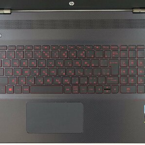 M♪中古品♪ゲーミングPC 『HP17-w204TX』 HP 17.3インチ フルHD Core i7 RAM：16GB SSD：512MB/HDD：1TB OS：Windows10 Home 64bitの画像8