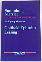 P◎中古品◎書籍『Gotthold Ephraim Lessing(Sammlung Metzler)』 著:Wolfgang Albrecht 洋書 SM297 メッツラーコレクション 本体のみ_画像1