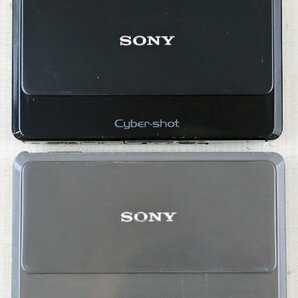 P★ジャンク品★『デジタルスチルカメラ DSC-TX7 ダークブルー/シルバー 2台セット』 SONY/ソニー 発売:2010年 バッテリー1個のみ付属の画像1