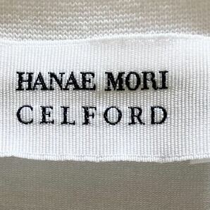 2022 セルフォード★HANAE MORI×CELFORDコラボ ワードTシャツ ロゴT ホワイト 白 36サイズ レディース トップス の画像5