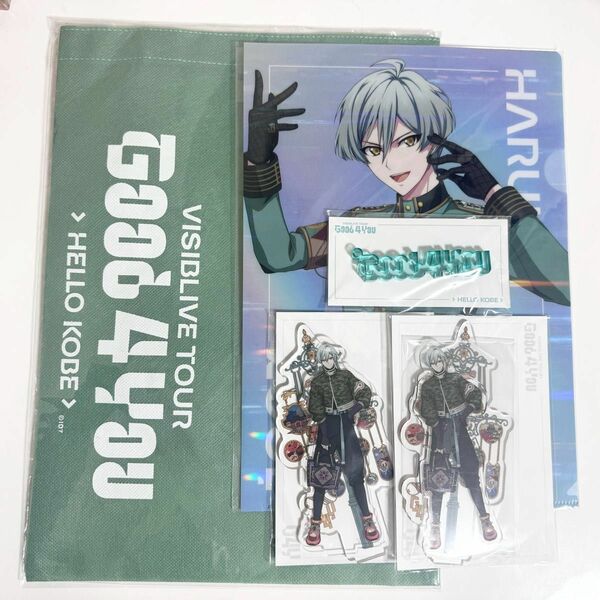 アイナナ 亥清悠 G4Y 神戸 アクスタ ロゴキー クリアファイル トートバッグ 地方限定 OO