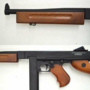 KM553●現状品●A&K エアーコッキング M1A1 トンプソン 元箱付き 動作未確認/ジャンク扱いの画像3