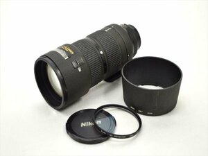 KM558* present condition goods *Nikon Nikon AF NIKKOR 80-200mm 1:2.8D lens operation not yet verification / junk treatment 