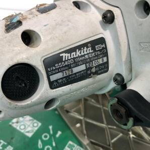 中古品 電動工具 makita(マキタ) 125㎜14.4V充電式マルノコ 白(本体のみ) SS540DZW 木工 木材加工、切断 ITD19UJ61M80の画像10