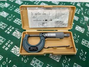  secondhand goods hand tool Mitutoyomitsutoyo micro meter 103-137 M110-25 measurement measurement precise measurement ITJZZQJKH3BO