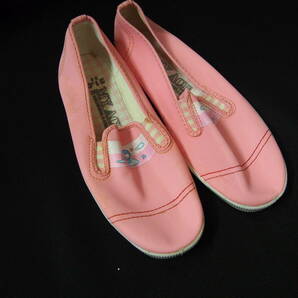 ●未使用 倉庫保存 レトロ ファンシー ＭＹ ＡＣＥ 広島化成 当時もの シューズ 靴 21㎝  の画像1