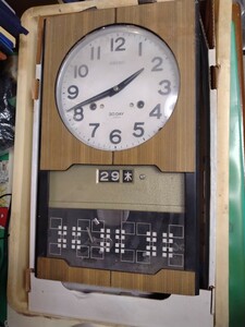 昭和レトロ SEIKO 振り子時計 アンティーク セイコー ゼンマイ式