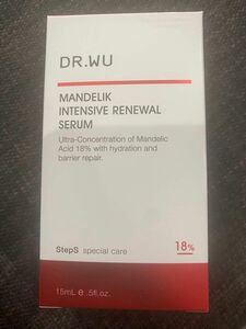 DR.WU マンデリック インテンシブ 18%セラム 15mL マンデル酸