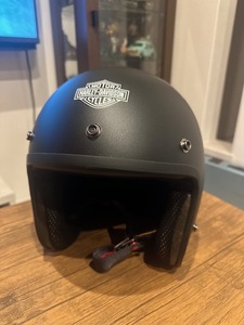 超レア商品 ！Harley Davidson ハーレーダビッドソン　ARAI アライ　ジェットヘルメット　classic SW Lサイズ　超美品　used