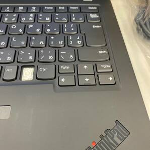 1円スタート Lenovoノートパソコン ThinkPad X1Carbon ８世代 DOLBY ATMOS対応 １台 ボタン欠品の画像4