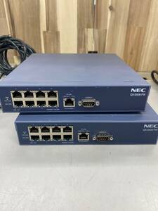 NEC QX-S509-PW PoE слой 2 переключатель 2 шт. 