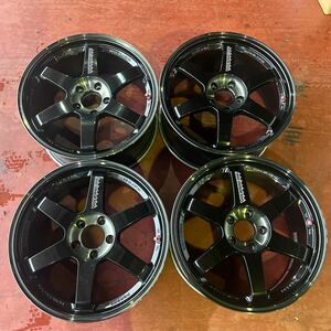 RAYS Rays Volkracing TE37 SL 1890 45 4 pcs set used 