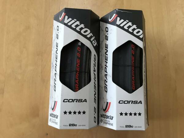 2本セット CORSA GRAPHENE 2.0 28C BK クリンチャー VITTORIA グラフェン2.0 ビットリア