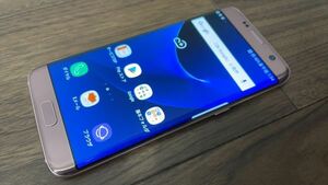 Galaxy S7 edge SCV33 simロック解除済み Android スマホ au 【5596】