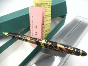 ▲▲中古品 日本工芸 ミタニ謹製 漆芸ボールペン 鳳凰 The aut of Lacquering 黒インク 文房具 コレクション品 日本製▲▲