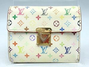 ▲▲中古品 ルイヴィトン LOUIS VUITTON M58014 モノグラムマルチ ポルトフォイユ・コアラ 三つ折り財布 パスケース付き▲▲