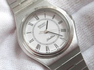 ☆SEIKO セイコー SilverWave シルバーウェーブ 3421-0160 白/ホワイト文字盤 クォーツ レディース 腕時計 中古 現状稼働品☆