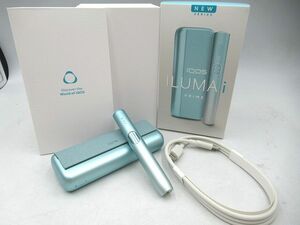 ☆新型IQOS ILUMA i PRIME アイコス イルマ アイ プライム ブリーズブルー 青 M0010 M0021 本体 電子タバコ 喫煙グッズ 喫煙具 中古 美品