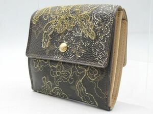 ●LOUIS VUITTON ルイヴィトン モノグラム ダンテェル ポルト モネ ビエカルトクレディ オール M95395 3つ折り財布 財布 ウォレット●