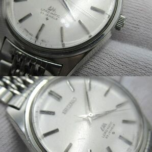 ☆SEIKO セイコー LORDMATIC ロードマチック 5601-9000 23石 自動巻き ホワイト文字盤 ヴィンテージ メンズ 腕時計 中古 現状稼働品☆の画像5