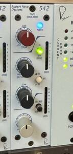 RUPERT NEVE DESIGNS ( Rupert * knee b* design ) / Portico 542 API500 interchangeable tape emulator - beautiful goods 