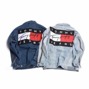 ★中古美品★TOMMY JEANS トミー Gジャン デニム