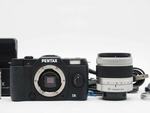 ペンタックス Pentax Q10 Black 12.4MP 02 Standard Lens Kit [新品同様] #Z1074A