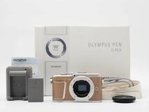 オリンパス Olympus Pen E-PL9 Digital Mirrorless Camera Brown 元箱[美品] #Z1153A_画像1