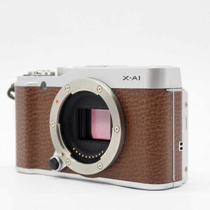 富士フィルム Fujifilm X-A1 16.3MP Digital Camera Body Brown [美品] #Z1172Aの画像3