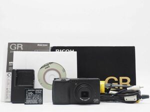 リコー Ricoh GR Digital 8.1MP Black Compact Camera 元箱 [美品] #Z1196A