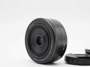 キャノン Canon EF-M 22mm f/2 STM Lens for EOS M EF-M Mount [新品同様] #Z1240A