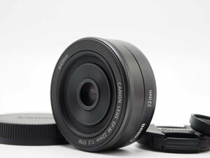 キャノン Canon EF-M 22mm f/2 STM Lens for EOS M EF-M Mount [新品同様] #Z1251A