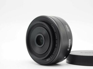 キャノン Canon EF-M 22mm f/2 STM Lens for EOS M EF-M Mount [新品同様] #Z1260A