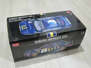  Sunstar 1/18 Subaru Impreza 555 Prodrive autograph tsuWRC 1995 Monte Carlo SUBARU IMPREZA PRODRIVE STi Sun Star C.Sainz