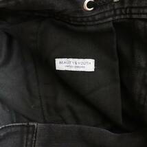 ☆超美品 BEAUTY&YOUTH UNITED ARROWS 本体価格 8800円 (M) パンツ デニム ジーンズ スキン スキニー ジョガー 黒★☆_画像3