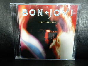 (2)　 BON JOVI　　/　　7800°　FAHRENHEIT　　 　日本盤　 　ピクチャー盤、裏ジャケなし、ジャケ、経年の汚れあり