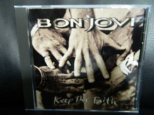 (5)　 BON JOVI　　/　 Keep The Faith　　　 輸入盤　 　 ジャケ、経年の汚れあり
