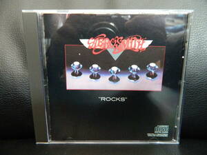 (4)　 AEROSMITH　　/　 　ROCKS　　　 　輸入盤　 　 ジャケ、経年の汚れあり