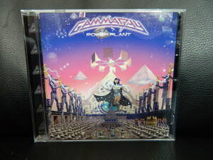 (21)　 GAMMA RAY　/　POWERPLANT　 　日本盤　 ジャケ、日本語解説 経年の汚れあり