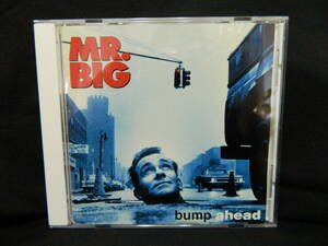 (14)　 MR.BIG　　/　 bump ahead　　　 日本盤　 　ジャケ、日本語解説 経年の汚れあり　※5/6から発送です。