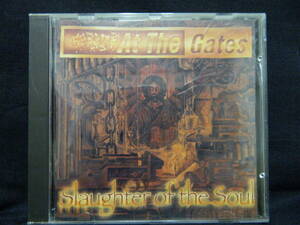 (50)　 At The Gates　　/　 Slaughter of the Soul　　　　輸入盤　 　ジャケ、経年の汚れあり　　※5/6から発送です。