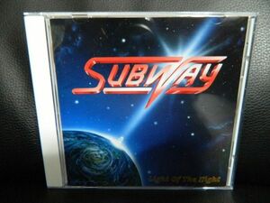 (27) 　 SUBWAY　 /　　LIGHT OF THE NIGHT 　日本盤　　　ジャケ、 経年の汚れあり