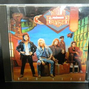 (22)  NIGHT RANGER   /   BIG LIFE   日本盤  ジャケ傷み、日本語解説 経年の汚れあり の画像1