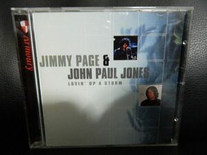 (14)　 JIMMY PAGE　　＆　　JOHN PAUL JONES　 /　 LOVIN' UP A STORM　　　 輸入盤　　ジャケ、 経年の傷みあり