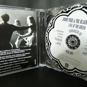 (16)  JIMMY PAGE ＆ THE BLACK CROWES  /  LIVE AT THE GREEK  輸入盤 ２枚組 ジャケ、経年の傷みあり  の画像2
